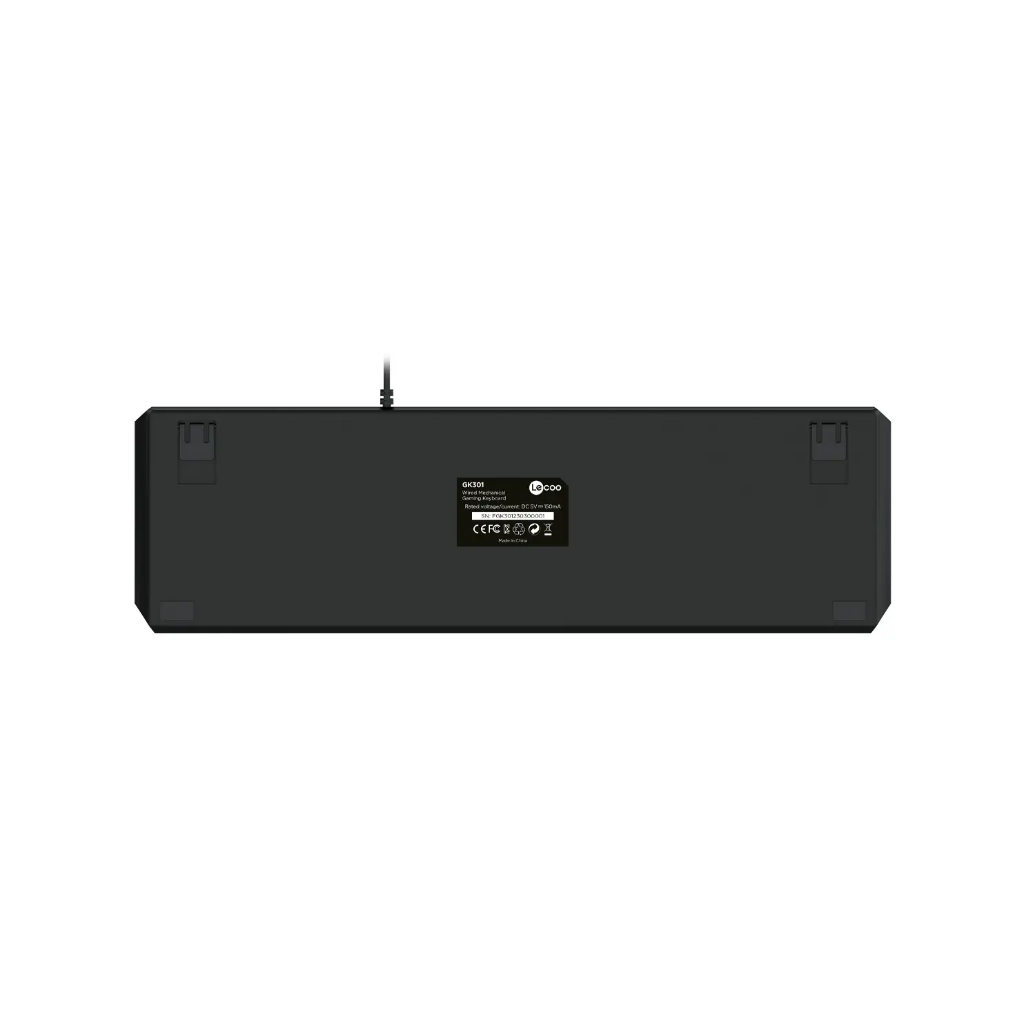 Lecoo GK301 USB Kablolu Makro Tuşlu Blue Switch RGB LED Aydınlatmalı Gaming Mekanik Türkçe Q Klavye Metalik Gri - Image 7