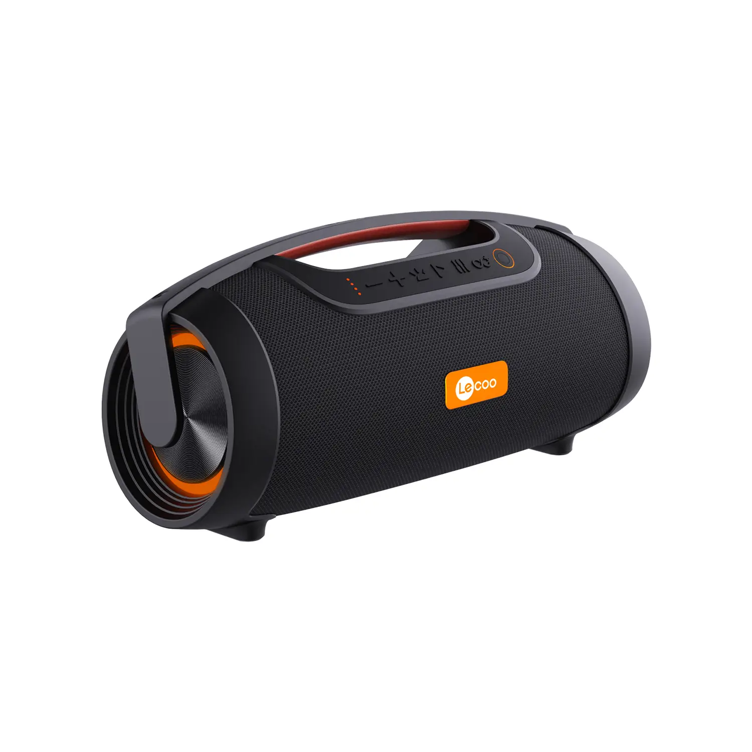 Lecoo DS151 40W Kablosuz Bluetooth 5.0 RGB TWS Boombox Stereo Taşınabilir Hoparlör Siyah - Image 2
