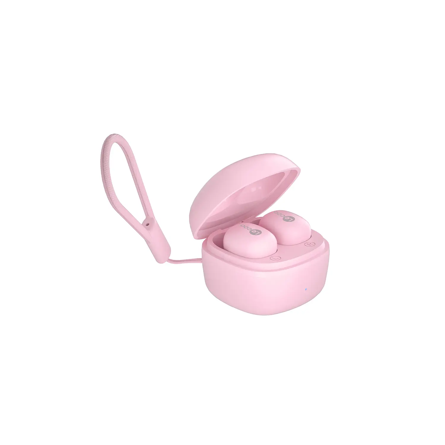 Lecoo EW300 Bluetooth 5.3 TWS Kablosuz Kulak İçi Kulaklık Pembe - Image 3