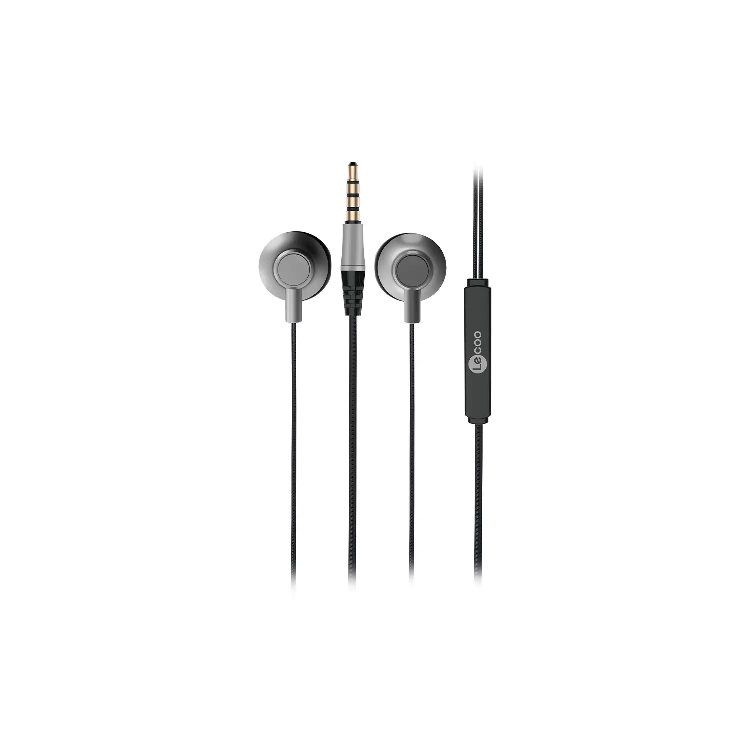 Lecoo EH101 Kablolu 3.5mm Jacklı Kulak İçi Mikrofonlu Kulaklık Siyah