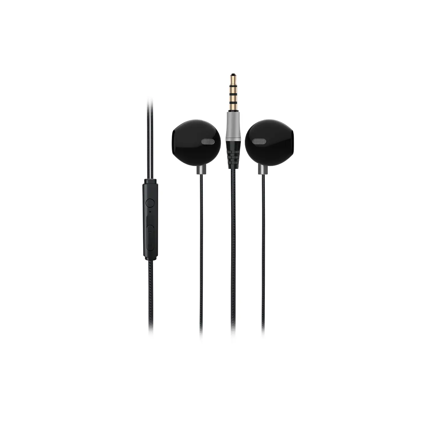 Lecoo EH101 Kablolu 3.5mm Jacklı Kulak İçi Mikrofonlu Kulaklık Siyah - Image 2