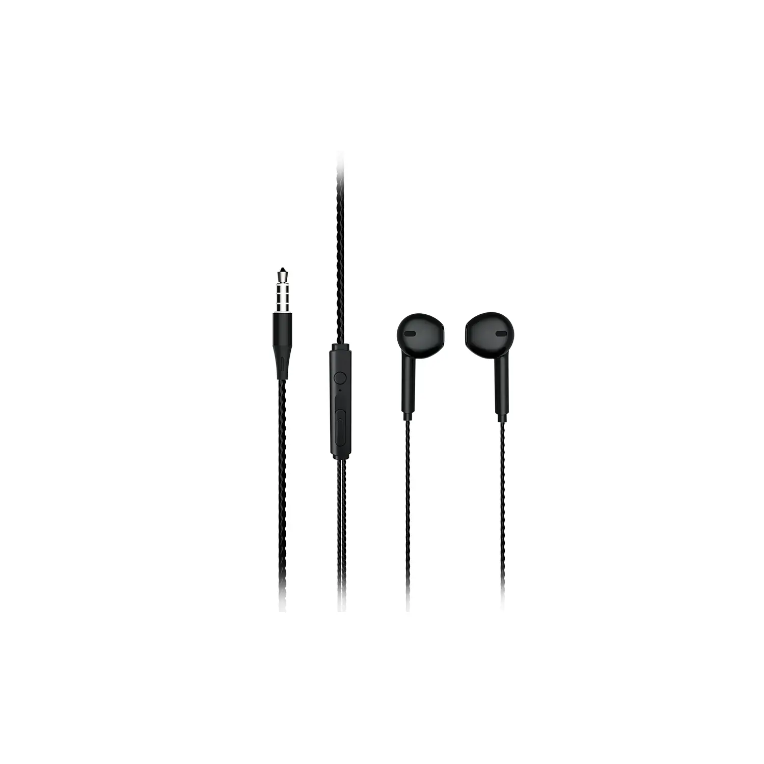 Lecoo EH104 Kablolu 3.5mm Jacklı Kulak İçi Mikrofonlu Kulaklık Siyah - Image 2