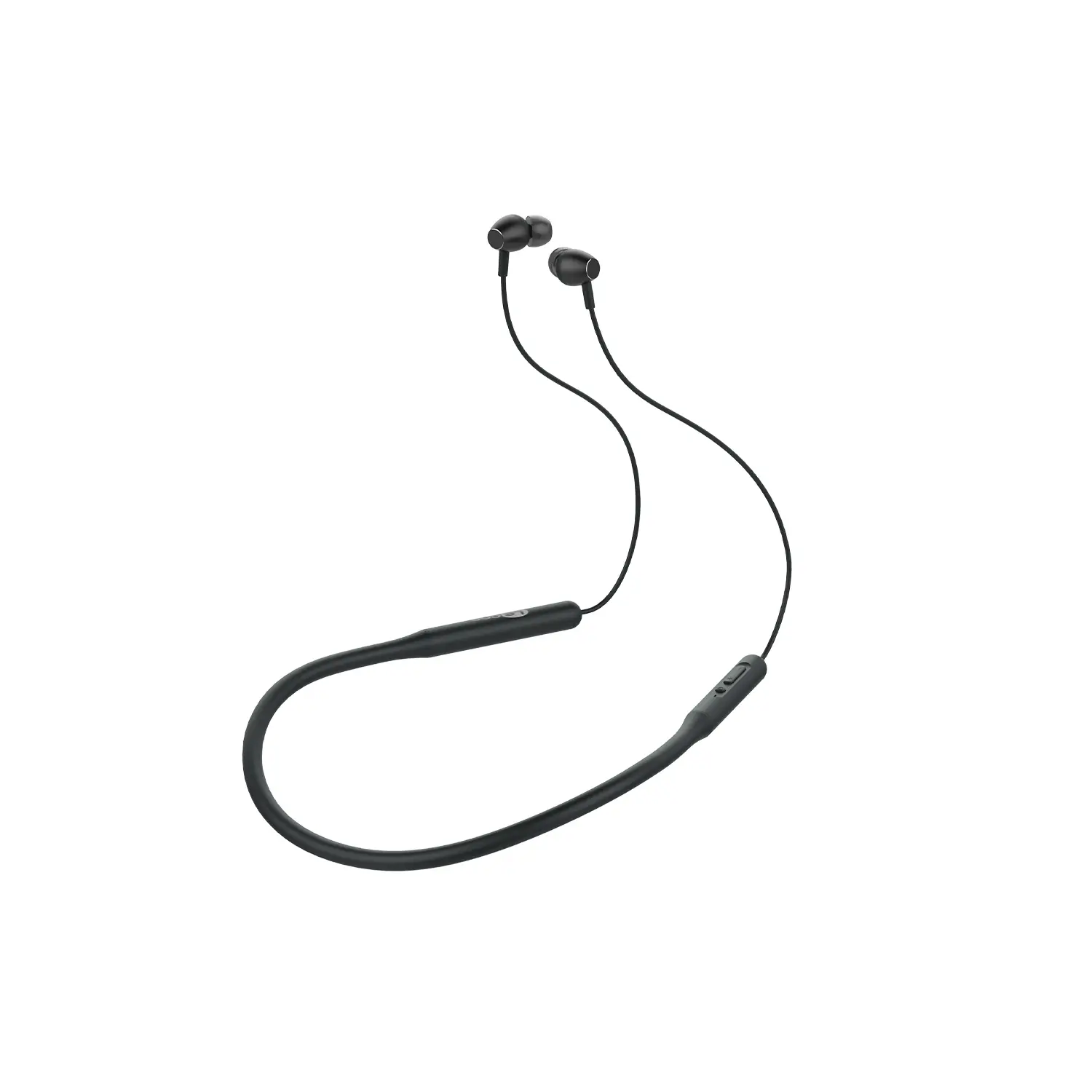 Lecoo ES203 Boyun Bantlı Bluetooth 5.0 Kablosuz Mikrofonlu Kulak İçi Kulaklık Siyah - Image 4