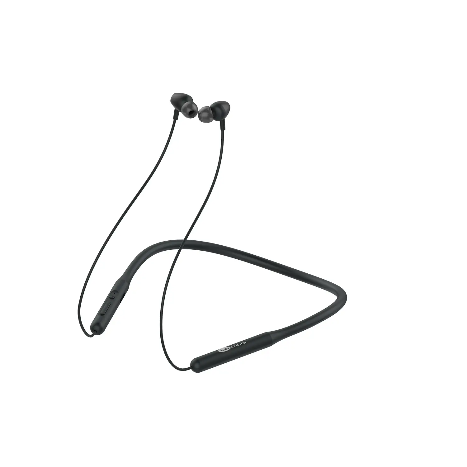 Lecoo ES203 Boyun Bantlı Bluetooth 5.0 Kablosuz Mikrofonlu Kulak İçi Kulaklık Siyah - Image 6