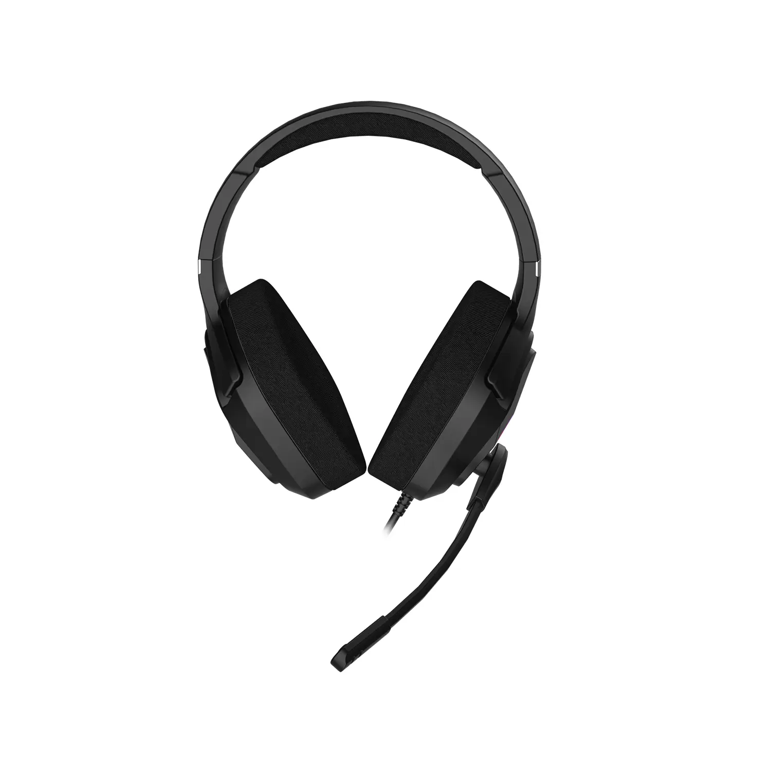 Lecoo HT406 3.5mm Jack + USB Kablolu RGB Aydınlatmalı Kulak Üstü Gaming Kulaklık Siyah - Image 2