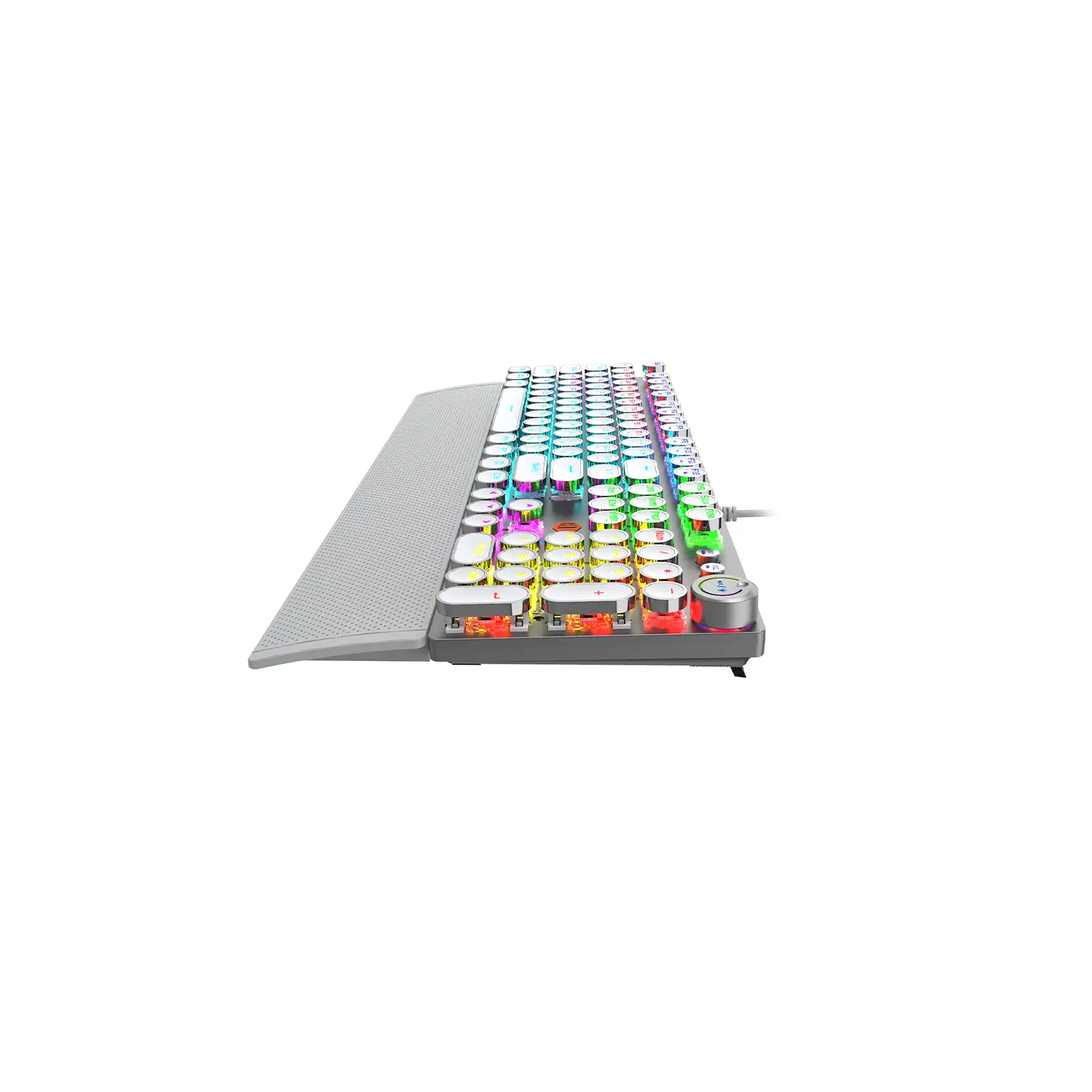 Lecoo KG1102 Kablolu Red Switch Makro Tuşlu RGB LED Aydınlatmalı Mekanik Gaming Türkçe Q Metalik Klavye - Image 6