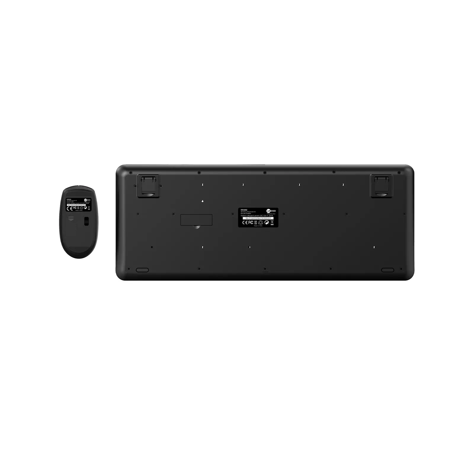 Lecoo KW202 Kablosuz Türkçe Q Klavye & Mouse Set Siyah - Image 5