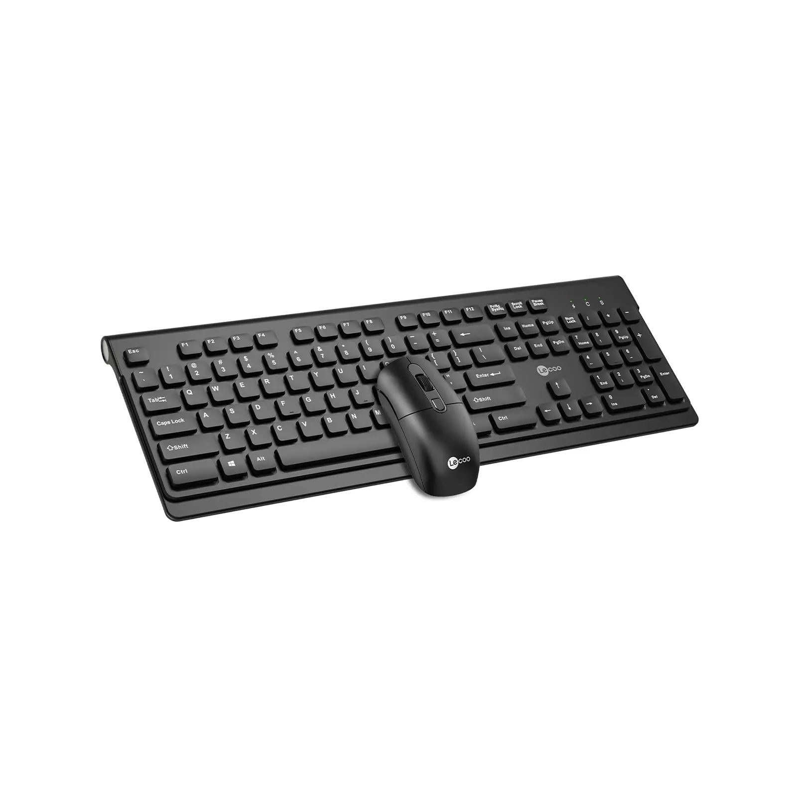 Lecoo KW203 Kablosuz Türkçe Q Klavye & Mouse Set Siyah - Image 7