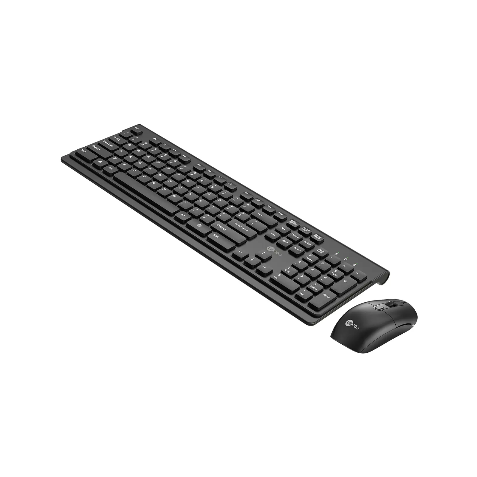 Lecoo KW203 Kablosuz Türkçe Q Klavye & Mouse Set Siyah - Image 8