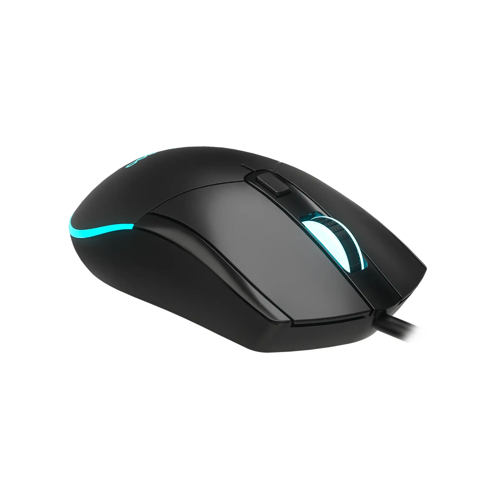 Lecoo MS120 USB Kablolu 2400DPI 4 Tuşlu RGB LED Aydınlatmalı Optik Gaming Optik Mouse Siyah - Image 5