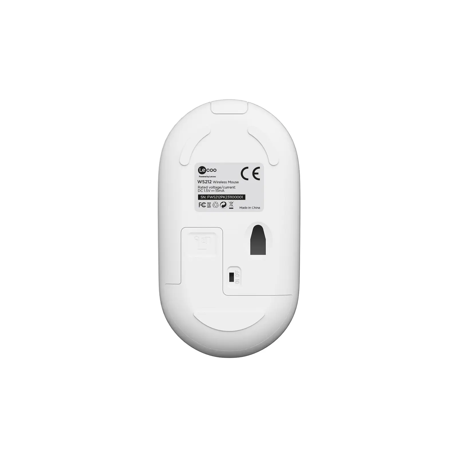 Lecoo WS212 Kablosuz 1600DPI 4 Tuşlu Optik Mouse Beyaz & Pembe - Image 7